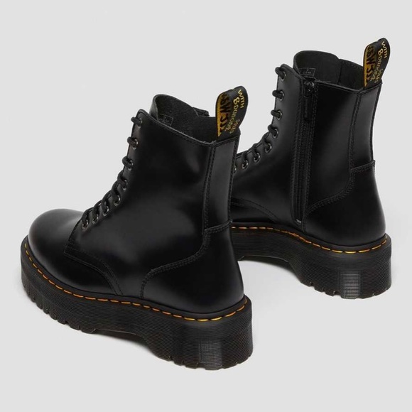 Dr. Martens - Jadon Smooth Leather Platform Boots - Picture 4 of 8